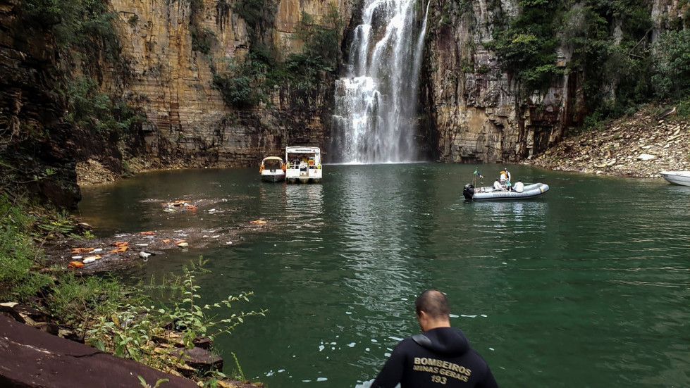 Desprendimiento lago Brasil